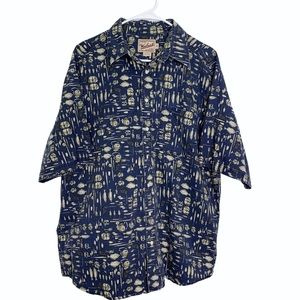 Vintage Woolrich Fishing Shirt XL D267